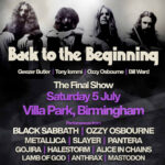 Black Sabbath Final Konseri Turu 2025