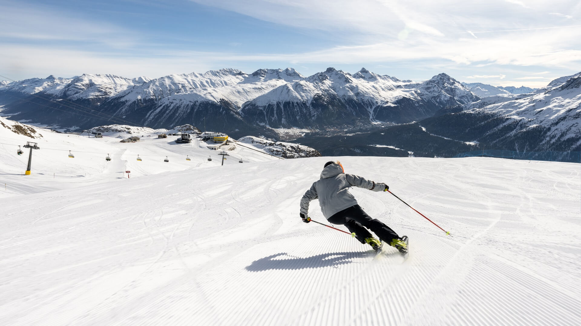 İsviçre St. Moritz Kayak Merkezi