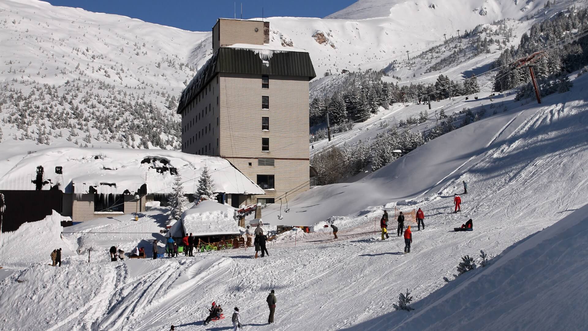 Kosova Brezovica Vizesiz Kayak Merkezi