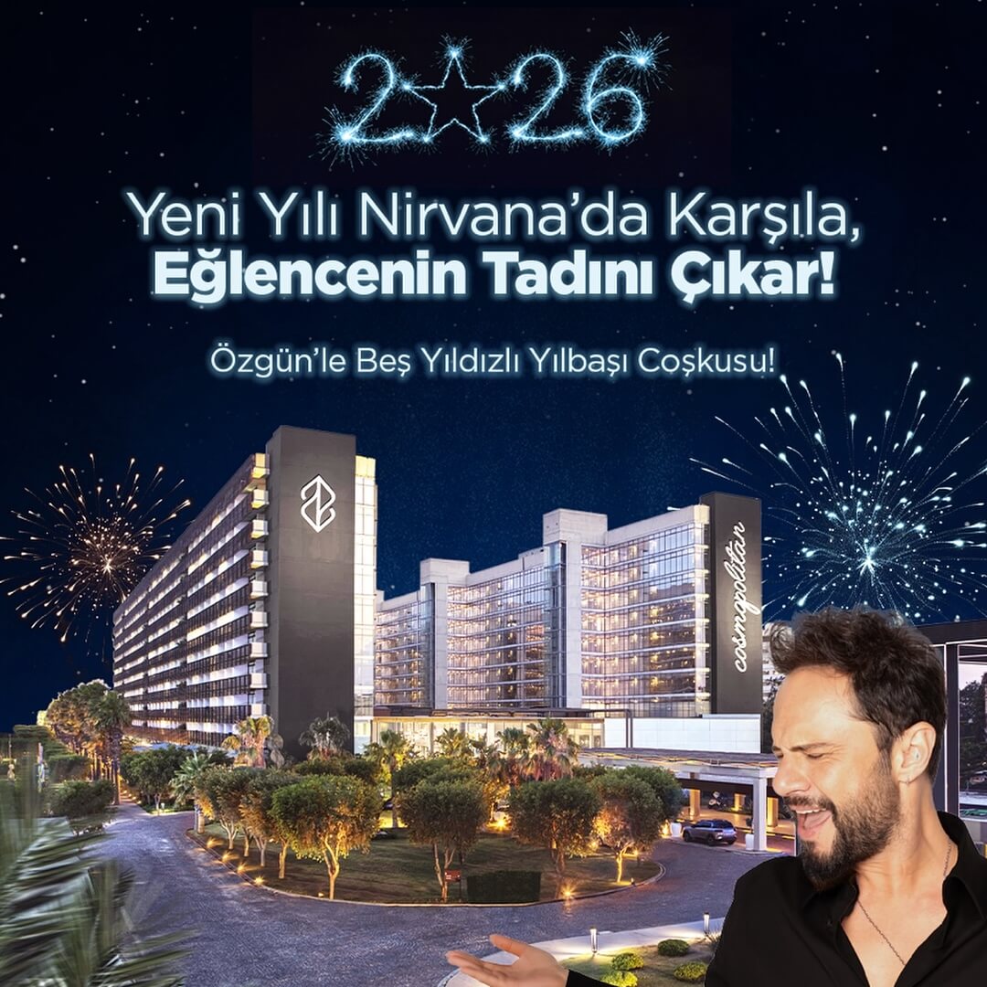 Nirvana Cosmopolitan Lara Antalya Yılbaşı Programı 2026